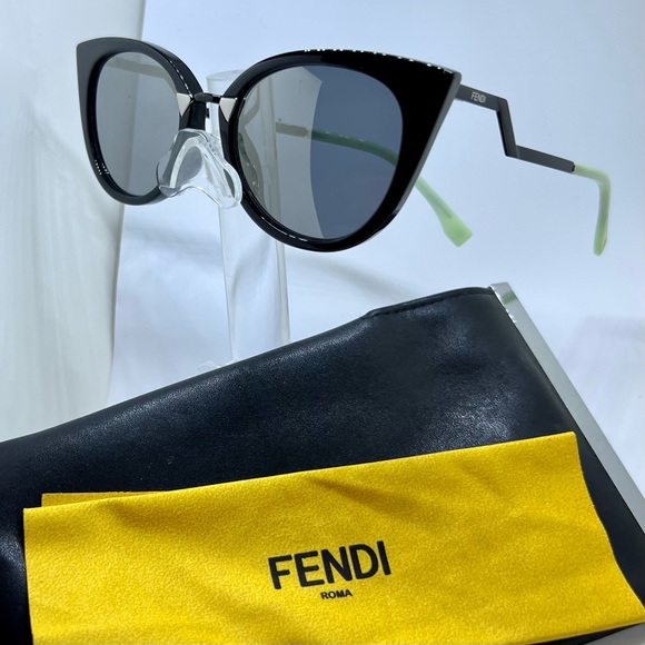 NeW FENDI FF0118/S ORCHIDEA BLACK - Picture 2 of 4